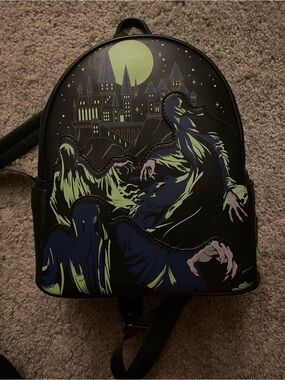 Loungefly Harry Potter Glow-In-the-Dark Mini Backpack